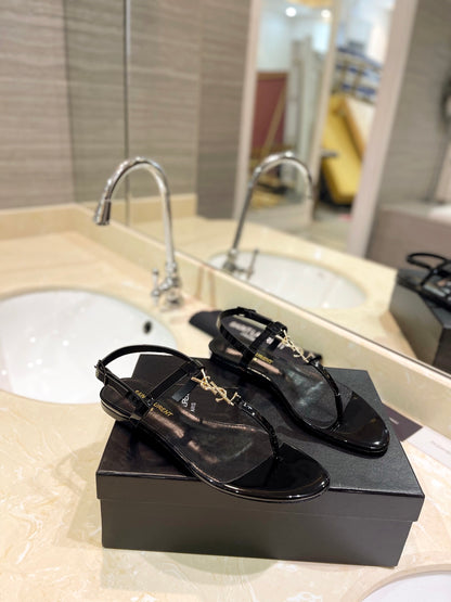 Saint Laurent Beautiful Siren Flat Sandals