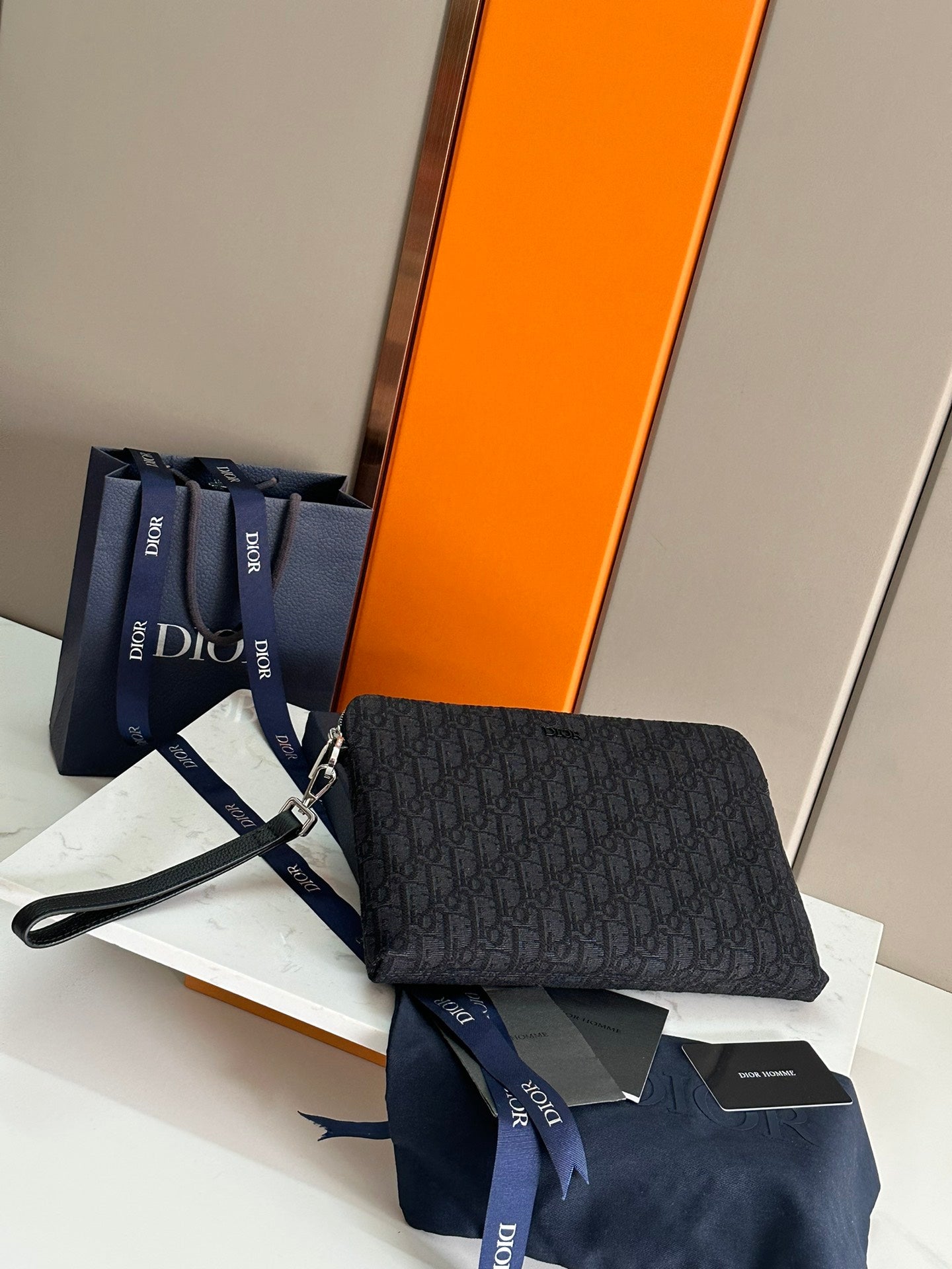 Dior Oblique Clutch Bag