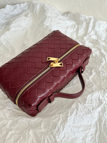 Bottega Veneta Vanity Woven Box Bag