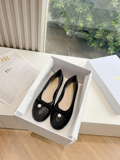 Dior Embroidered Leather Loafers – 2024 Spring Collection