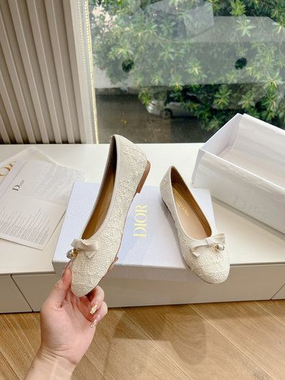 Dior Embroidered Leather Loafers – 2024 Spring Collection
