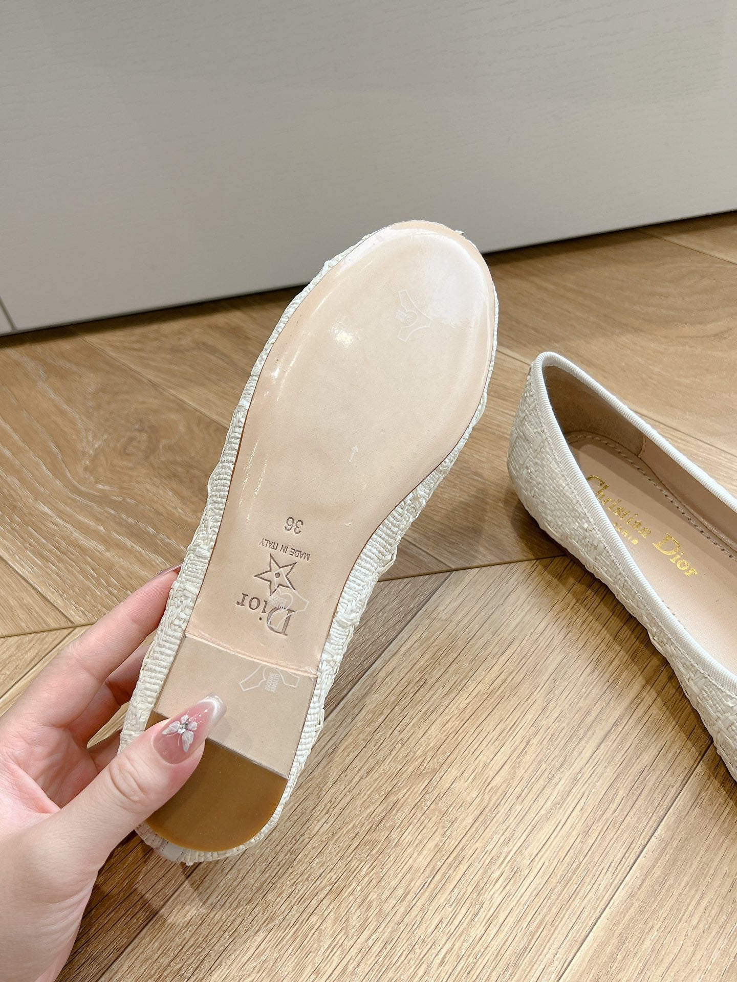 Dior Embroidered Leather Loafers – 2024 Spring Collection