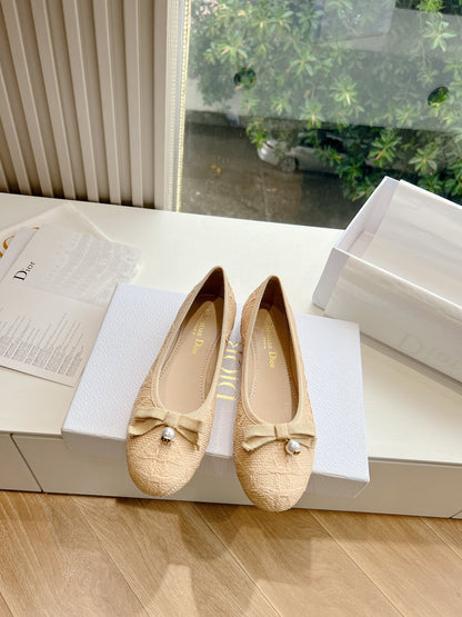 Dior Embroidered Leather Loafers – 2024 Spring Collection