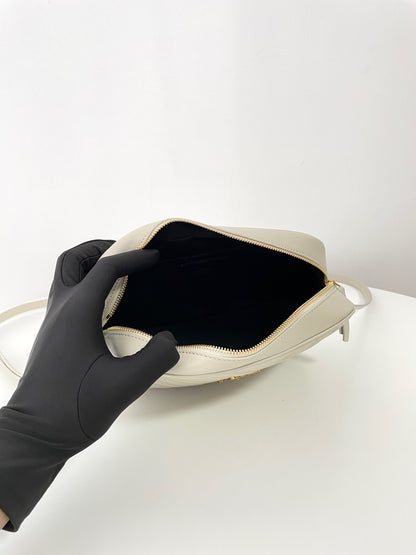 Saint Laurent Monogram Camera Bag – Milky White