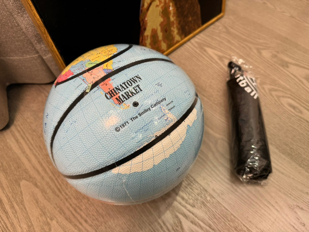 Chinatown Market Globe Smiley Limited Edition Basketball