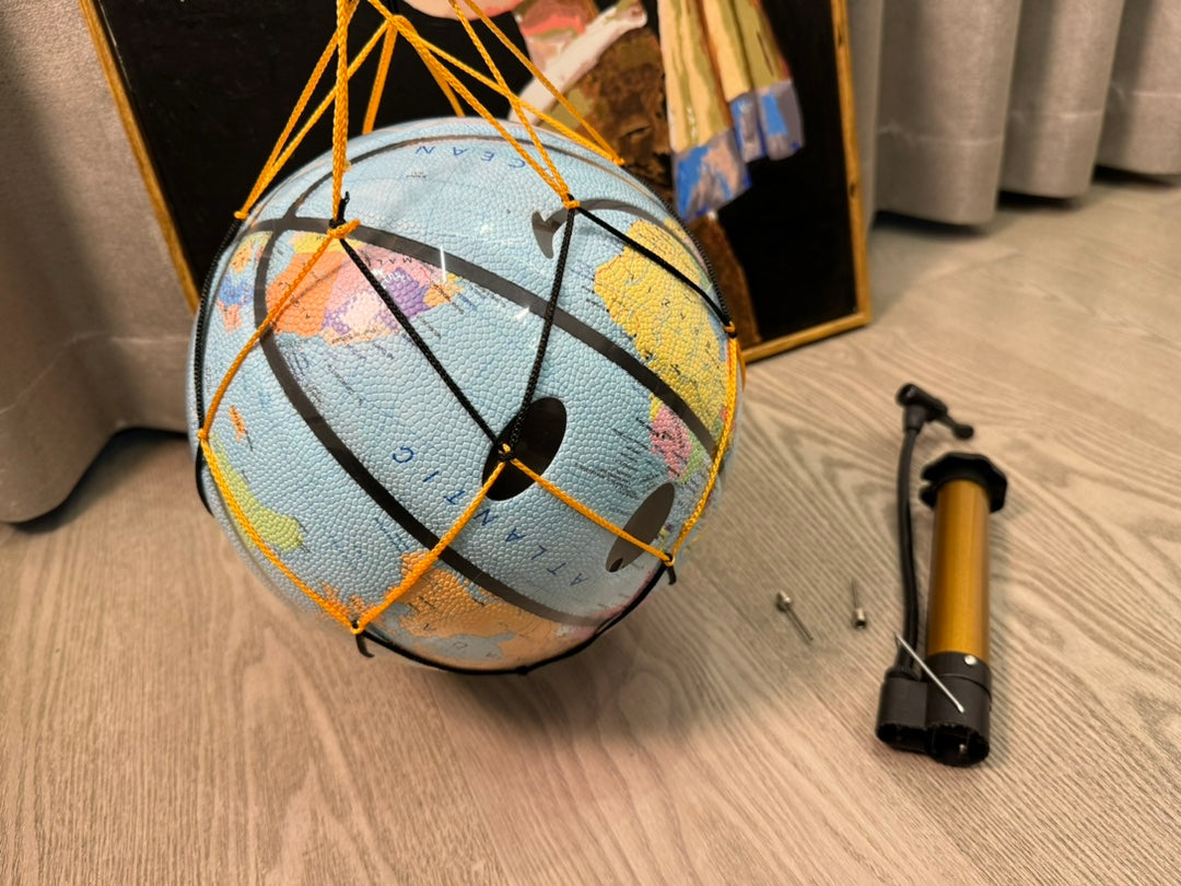 Chinatown Market Globe Smiley Limited Edition Basketball