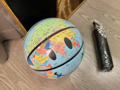 Chinatown Market Globe Smiley Limited Edition Basketball