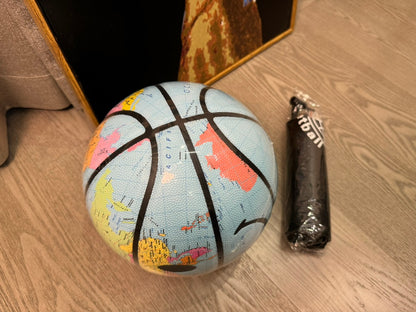 Chinatown Market Globe Smiley Limited Edition Basketball