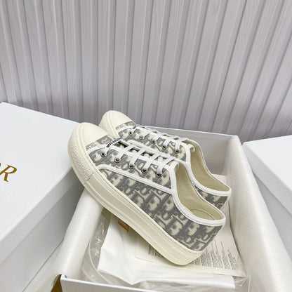 Dior Embroidered Flat Sport Sneakers