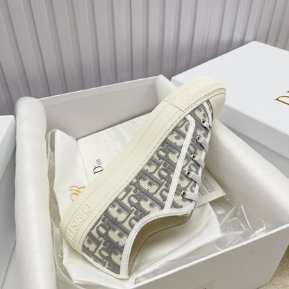 Dior Embroidered Flat Sport Sneakers