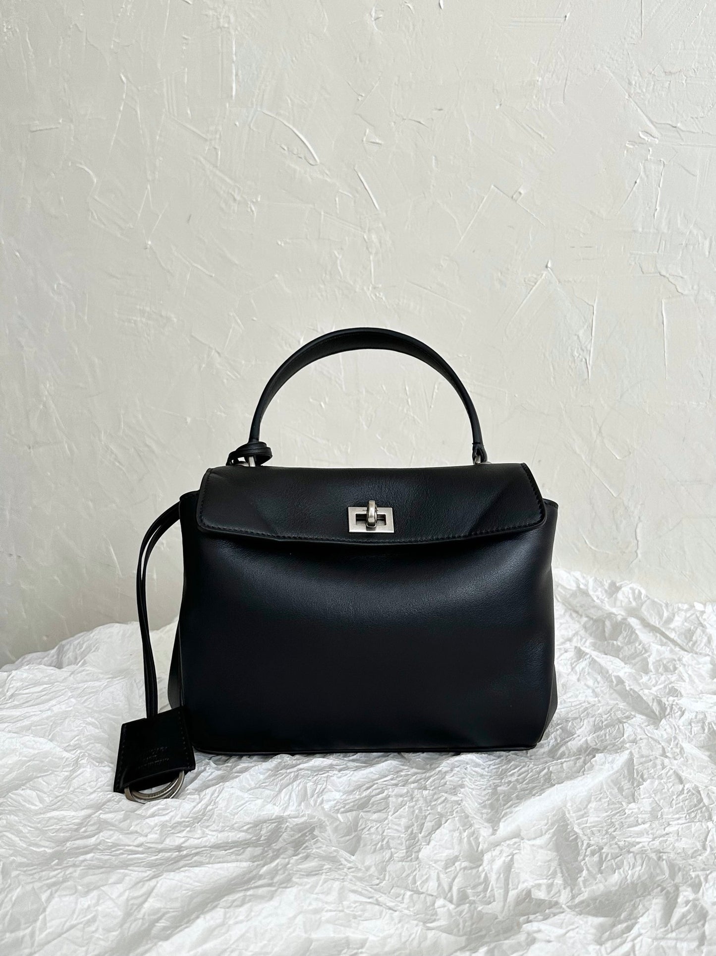 Balenciaga Rodeo Leather Handbag