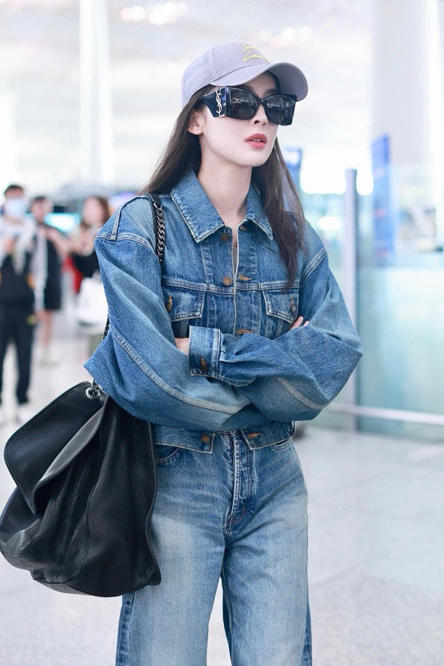 Saint Laurent Large Logo Sunglasses