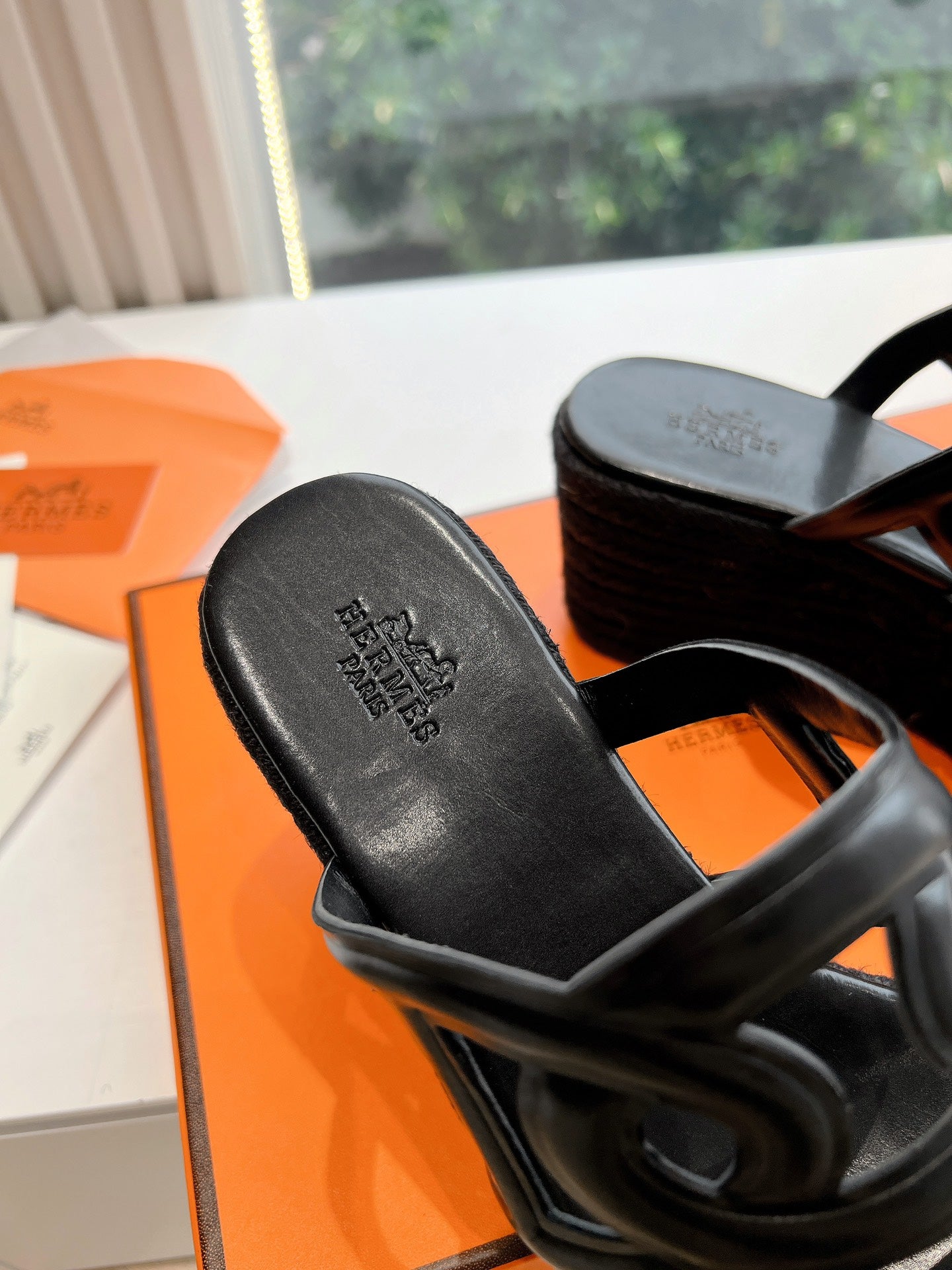Hermès Wedge Sandals – Spring/Summer 2024 Collection