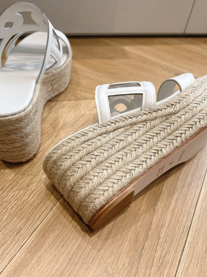 Hermès Wedge Sandals – Spring/Summer 2024 Collection