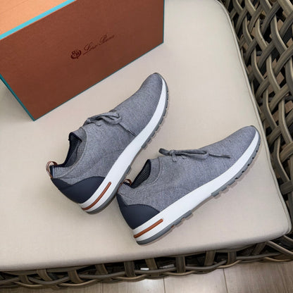 Loro Piana Flexy Walk Wool Knit Sneakers
