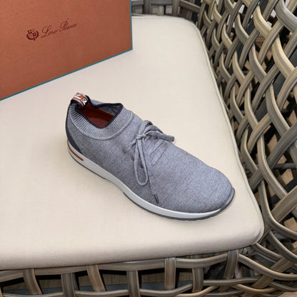 Loro Piana Flexy Walk Wool Knit Sneakers