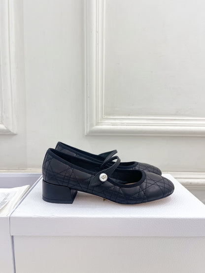 Dior Cannage Pearl Ballet Pumps – 2024 Early Spring Collection
