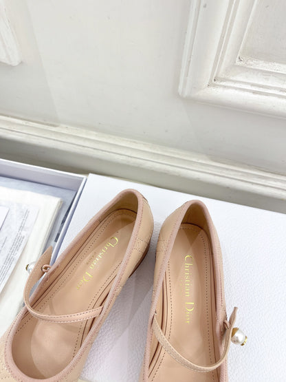 Dior Cannage Pearl Ballet Pumps – 2024 Early Spring Collection