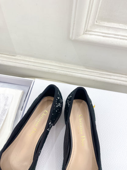 Dior Cannage Pearl Ballet Pumps – 2024 Early Spring Collection