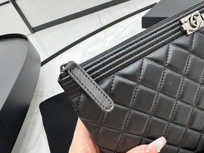 Chanel Classic Boy Clutch Bag