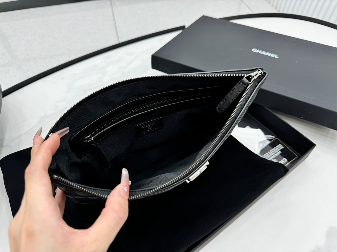 Chanel Classic Boy Clutch Bag