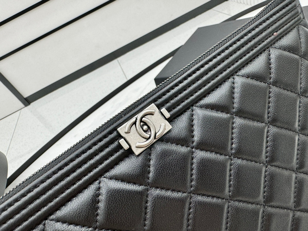 Chanel Classic Boy Clutch Bag