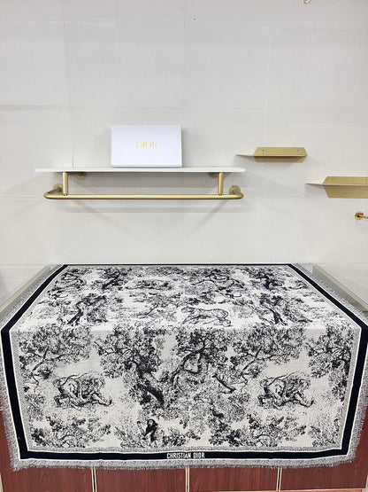 Dior Limited Edition Grey Shawl