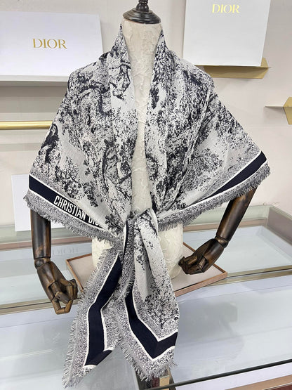 Dior Limited Edition Grey Shawl