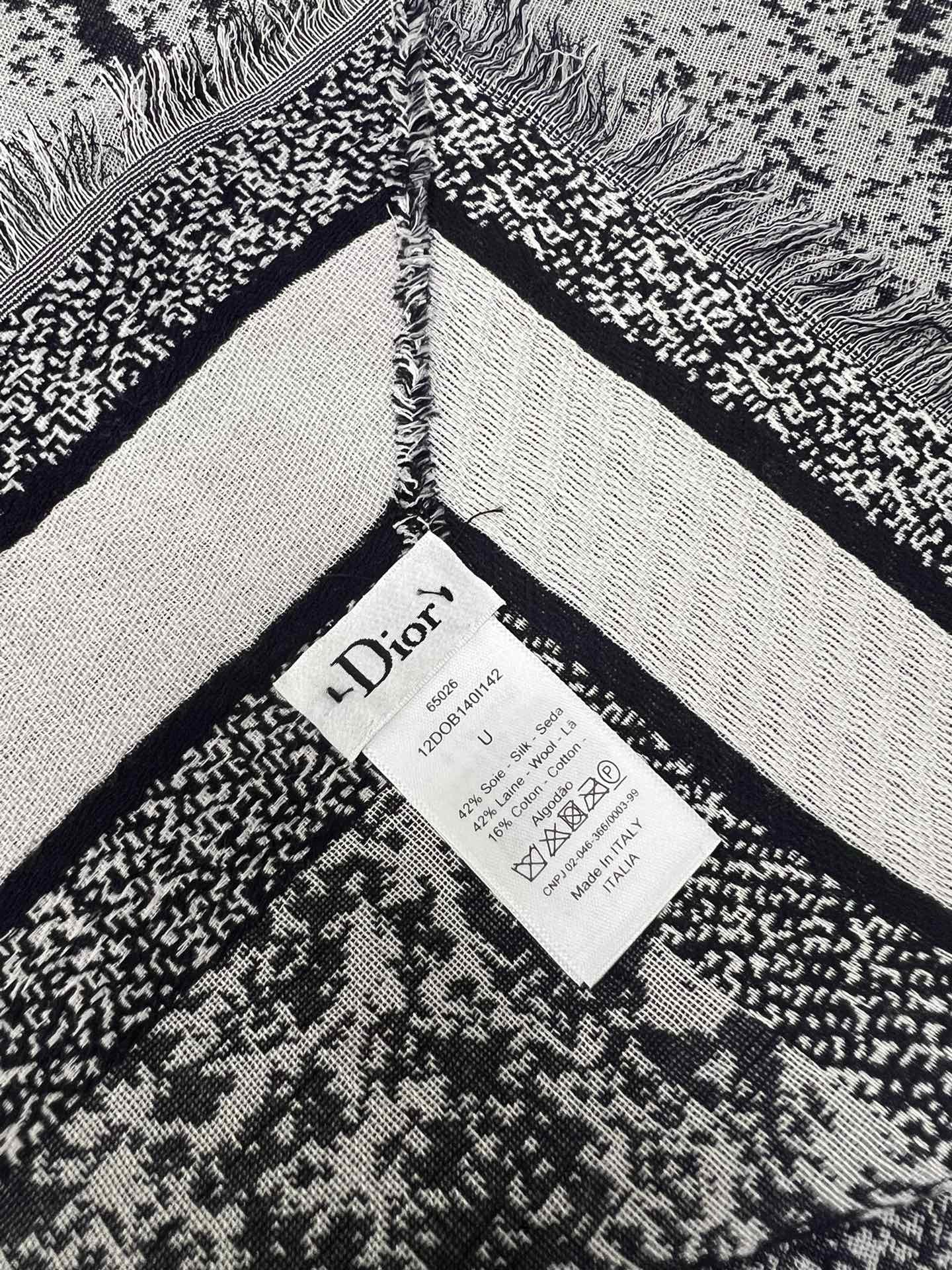 Dior Limited Edition Grey Shawl
