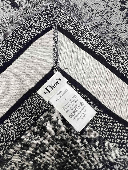 Dior Limited Edition Grey Shawl
