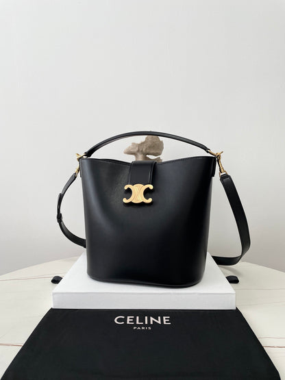 Celine Louise Triomphe Bucket Bag