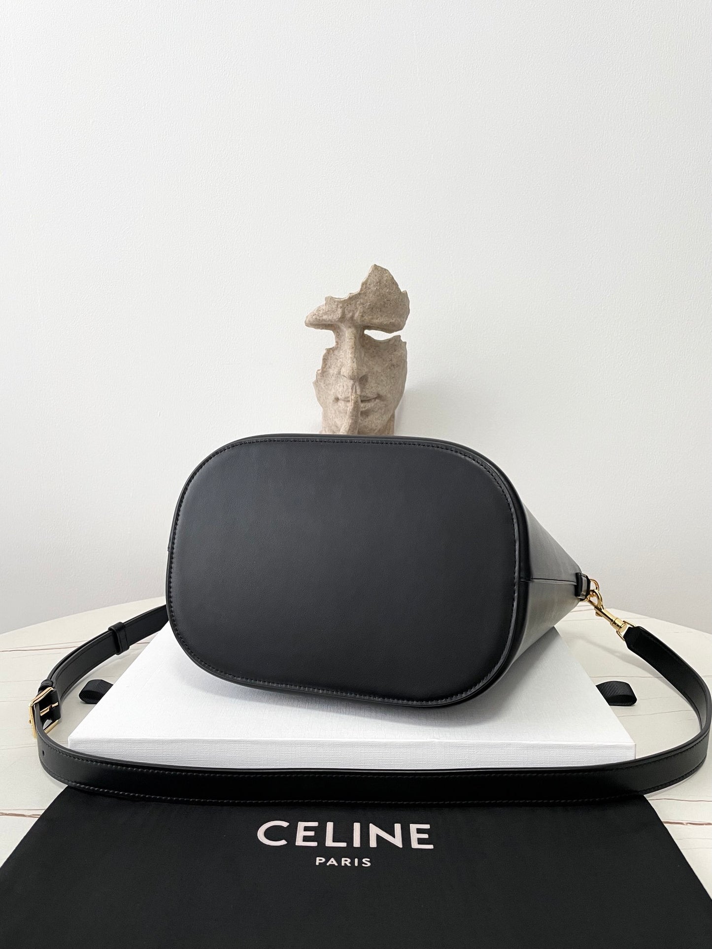 Celine Louise Triomphe Bucket Bag
