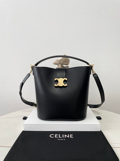 Celine Louise Triomphe Bucket Bag