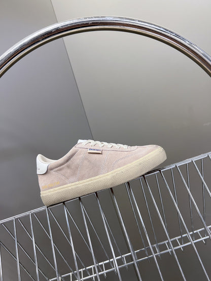 Golden Goose Distressed Leather Sneakers