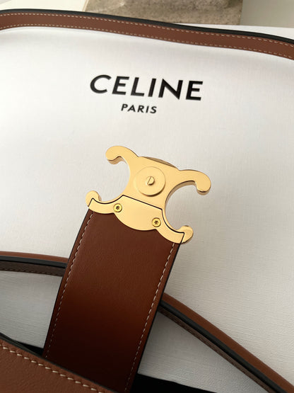 Celine Louise Triomphe Bucket Bag