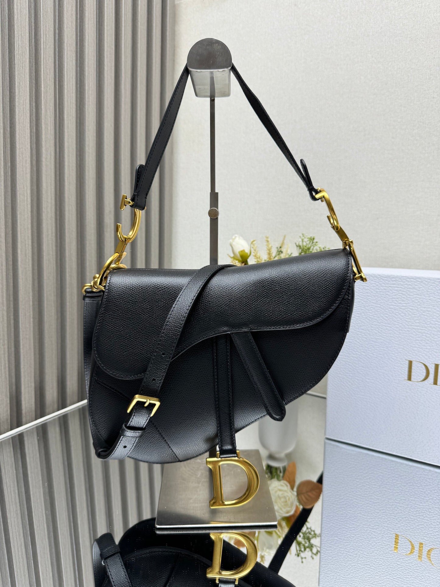 Dior Saddle Bag – Wine Red