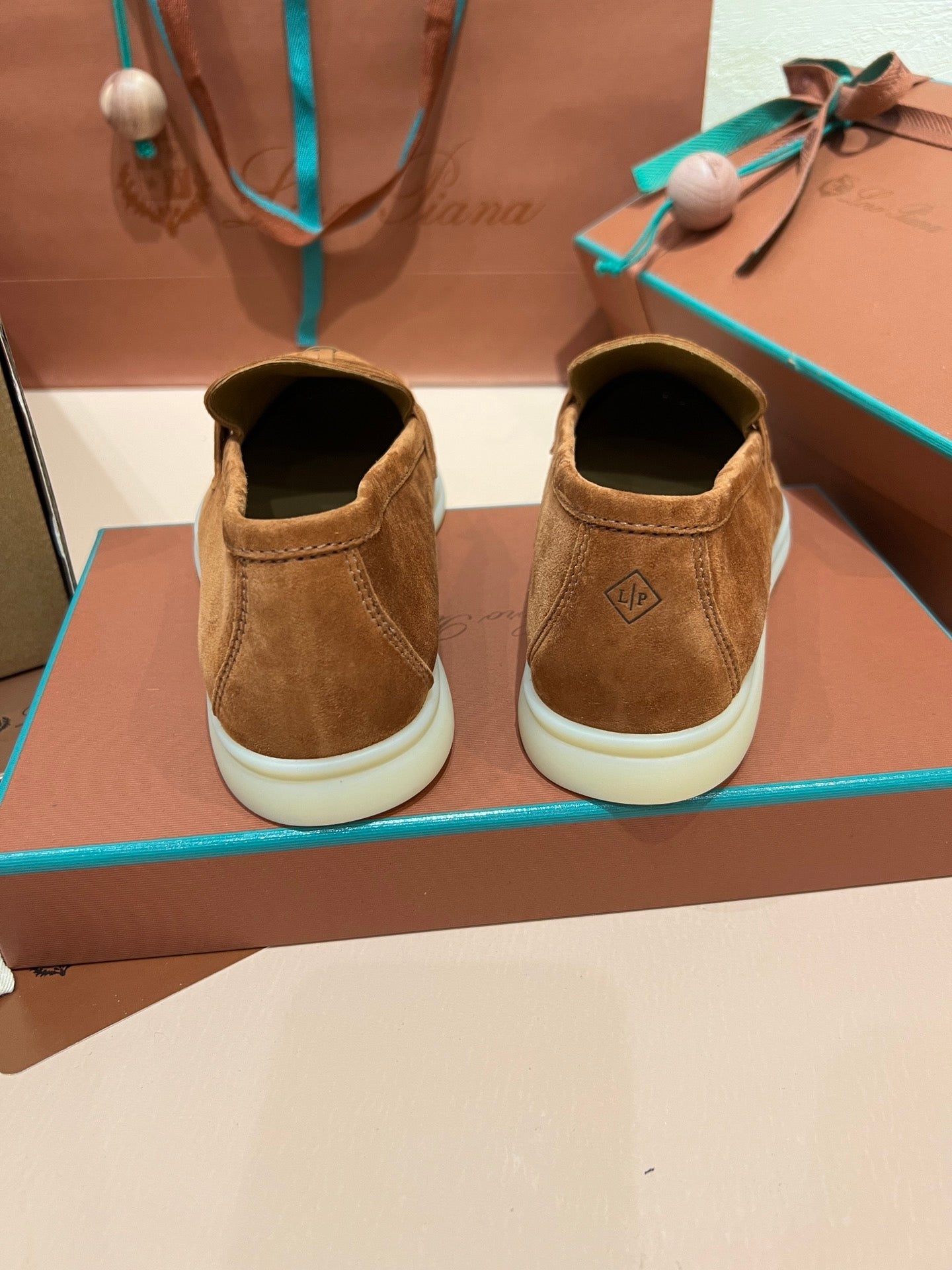 Loro Piana Classic Suede Backless Mules