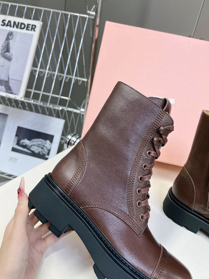 Miu Miu Autumn/Winter Martin Boots – New Collection
