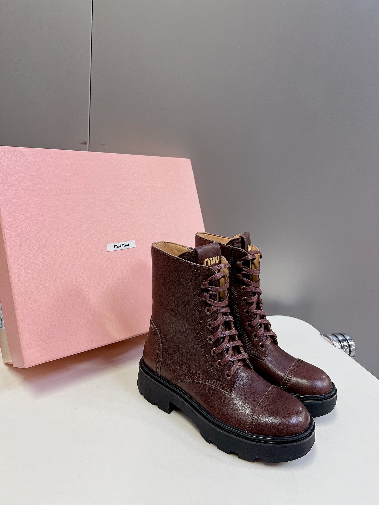 Miu Miu Autumn/Winter Martin Boots – New Collection