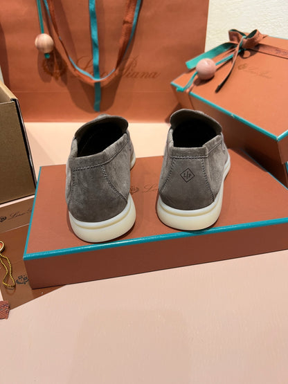 Loro Piana My Charms Suede Loafers