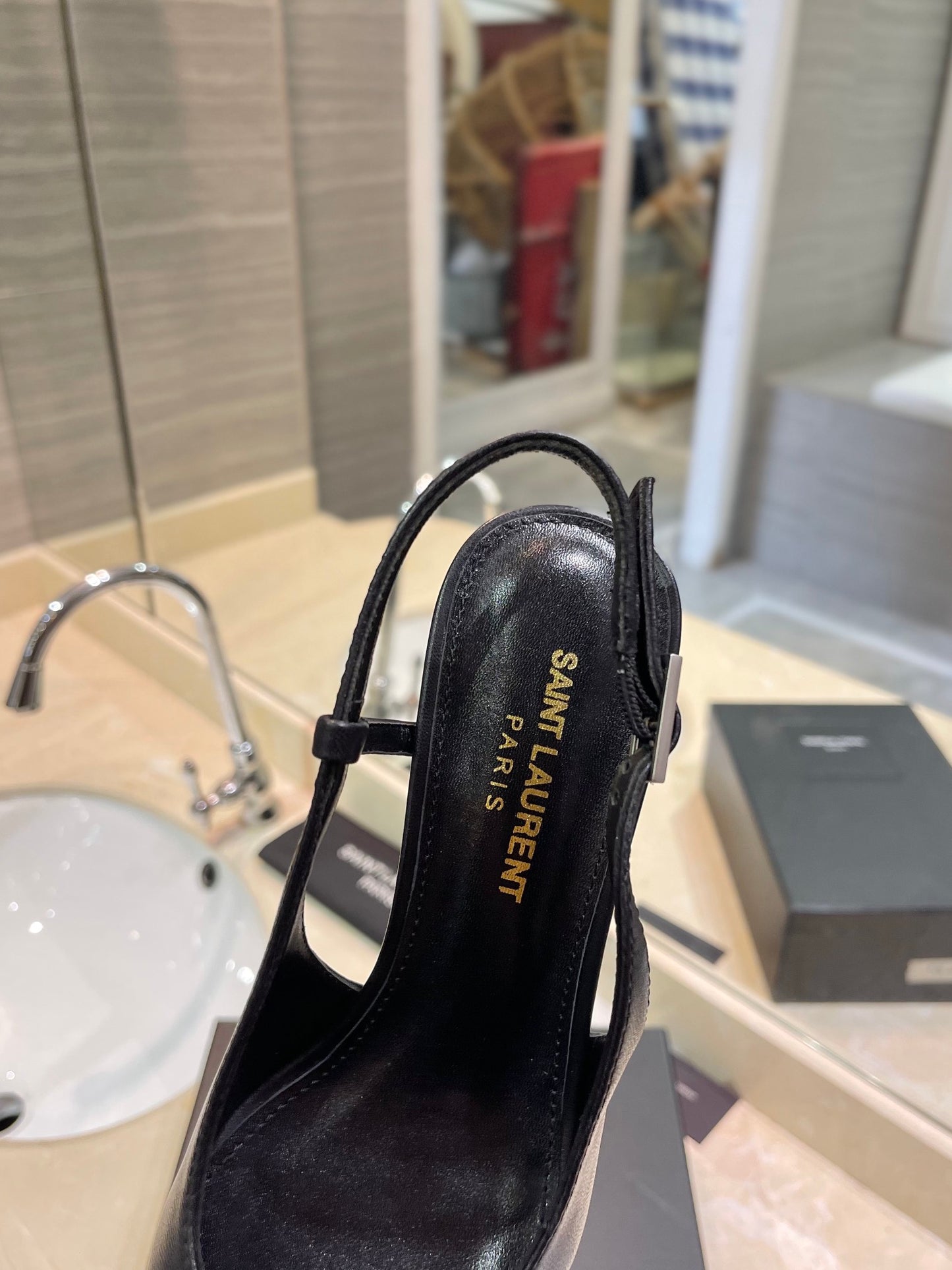 Saint Laurent Heeled Sandals – Summer Collection