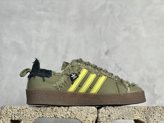 Adidas Originals x Song For The Mute Campus 80S Distressed Canvas Shell-Toe Sneakers