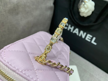 Chanel Crystal Embellished Handle Box Bag – 24P Collection
