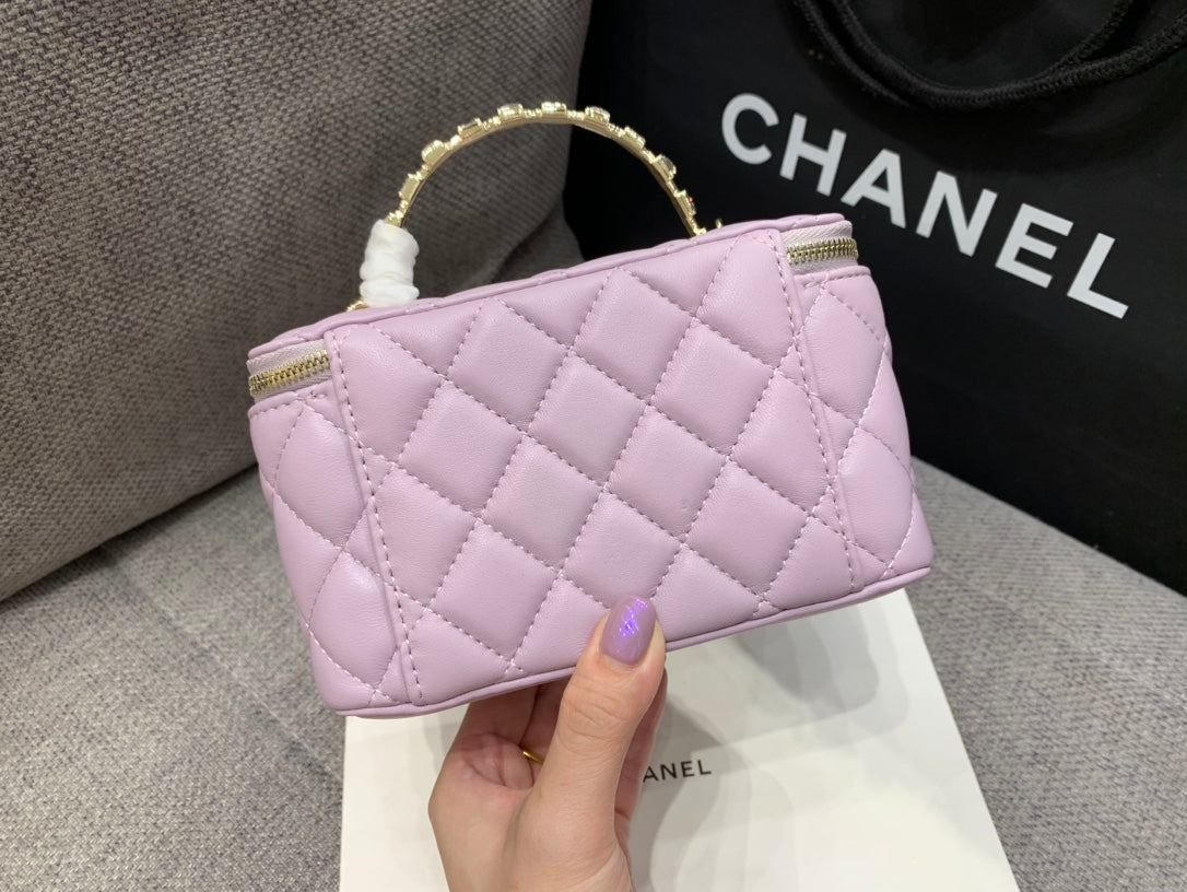 Chanel Crystal Embellished Handle Box Bag – 24P Collection