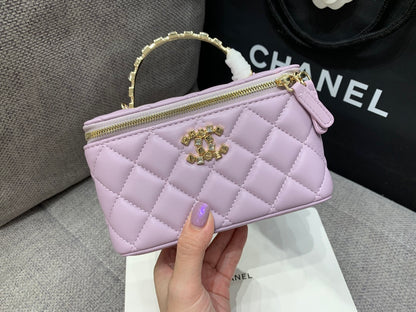 Chanel Crystal Embellished Handle Box Bag – 24P Collection