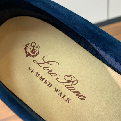 Loro Piana Glossy Cashmere Loafers