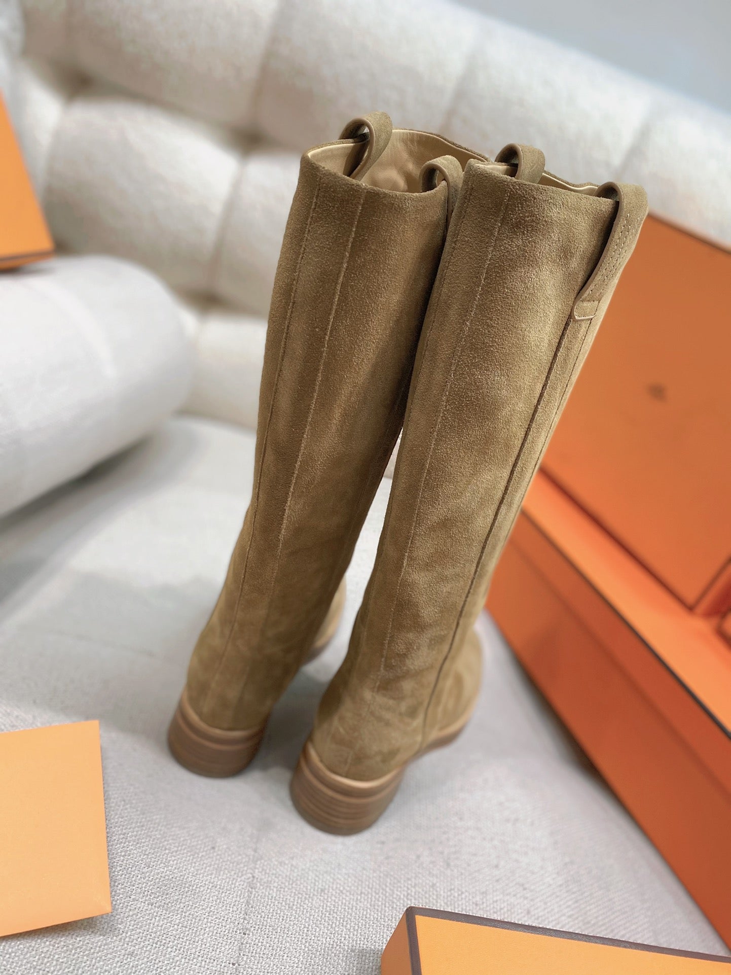 Hermès Horse H Knee-High Equestrian Boots