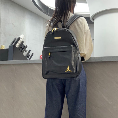 Jordan PU Leather Casual Backpack