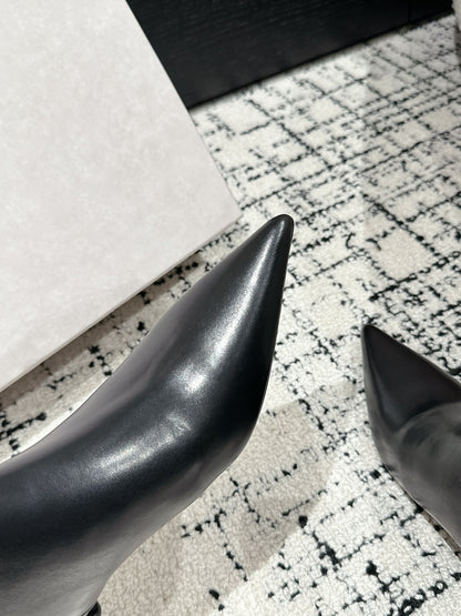Jimmy Choo Classic Teardrop Heel Ankle Boots
