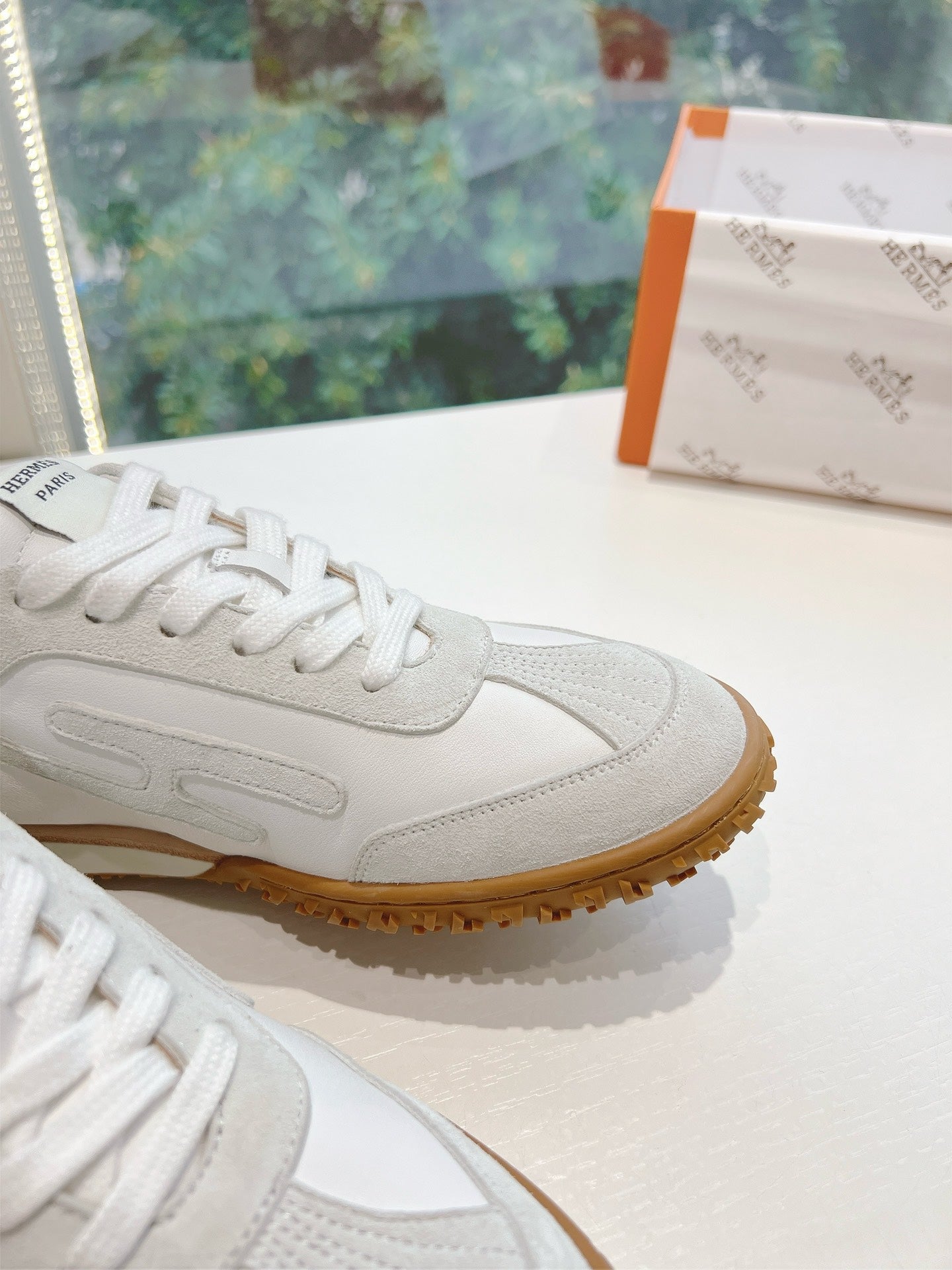 Hermès Bouncing Calfskin Sneakers